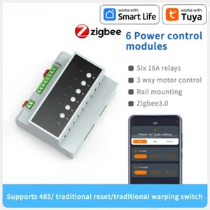 Appareil de télécommande du module de relais intelligent Zigbee Tuya 110V-240V Alexa