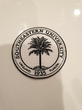 Southeastern University 1935 IRON ON EMBROIDERED PATCH 3 3x 3" 
