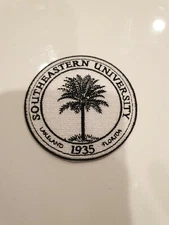 Southeastern University 1935 IRON ON EMBROIDERED PATCH 3 3x 3" 