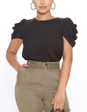 Ruffle Sleeve Top