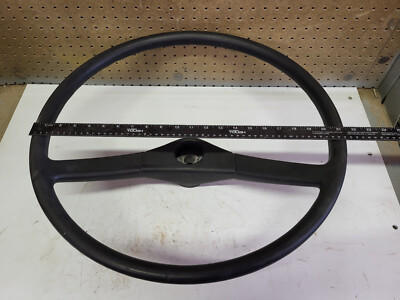 1'' I.D. 36 Spline 21.5'' 2 Spoke Semi Truck Steering Wheel Unbranded # 140102.19