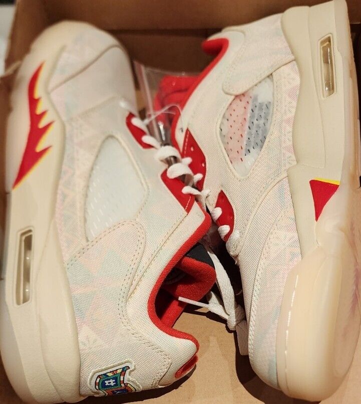Nike Air Jordan 5 Retro Low CNY Chinese New Year DD2240-100 Nike Air Jordan 5 Retro Low CNY Chinese New Year DD2240-100