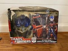 Transformers Movie Optimus Prime Complete Child  s Costume Kid  s W/ Box Rare