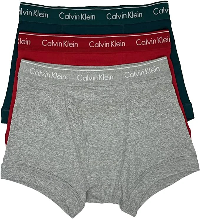 Calvin Klein Men's Athletic Active 2-Pack Boxer Brief- Exclusive,  Black, Grey Heather, Small : : Clothing, Shoes & Accessories