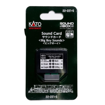 Kato 22-221-5 Big Boy 4-8-8-4 Sound Card N Scale