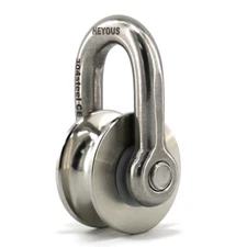 1PC 304 Stainless Steel Pulley Wheel Pulley Block Rope Pulley Wheel Cable Pulley