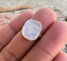 Natural Moonstone Ring Handmade Jewelry Ring 925 Sterling Silver Ring Women Ring