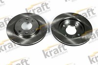 2X Kraft 6045520 Bremsscheibe FüR CitroËN Peugeot
