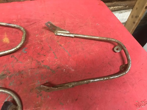 Bultaco Sherpa T 350 Model 191 Front Fender Brackets Brace - Picture 2 of 4