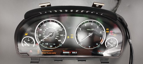 Orig BMW 5er-7er X3 Tacho Kombiinstrument MPH km/h Benzin Head Up 9312038