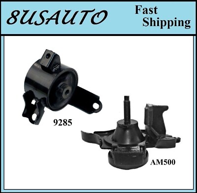 2 PCS FRONT MOTOR & TRANS MOUNT FIT 2007-2008 HONDA FIT 1.5L - AUTO TRANS.