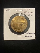 Vintage 1963 Fort Stephenson Sesquicentennial Token Fremont Ohio OH 150th