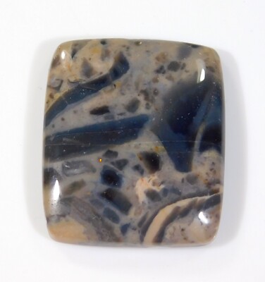 53.CT SUPERB NATURAL COCONUT JASPER RADIANT CABOCHON GEMSTONE 31x27x6 MM AI=0366
