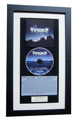 PAPA ROACH F.E.A.R. Fear CLASSIC CD Album TOP QUALITY FRAMED+EXPRESS GLOBAL SHIP