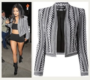 balmain cropped jacket