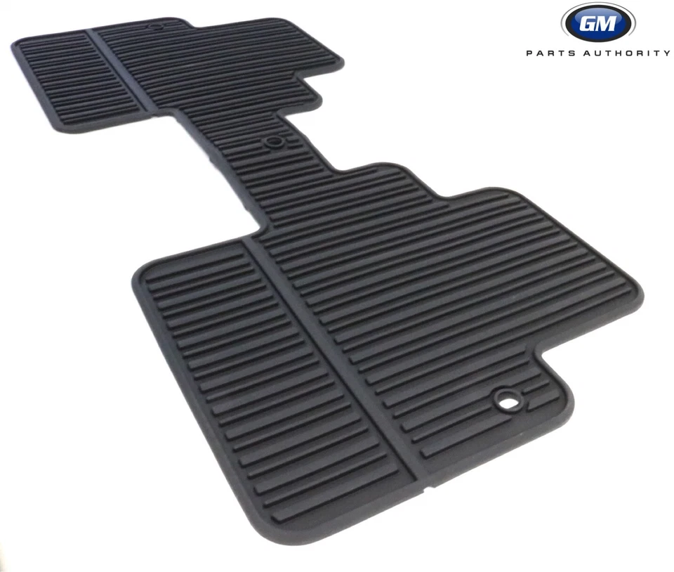 Alfombrillas Buick Enclave Premium 2011-2017 para todo clima delanteras segunda tercera fila ébano Foto 4 de 4