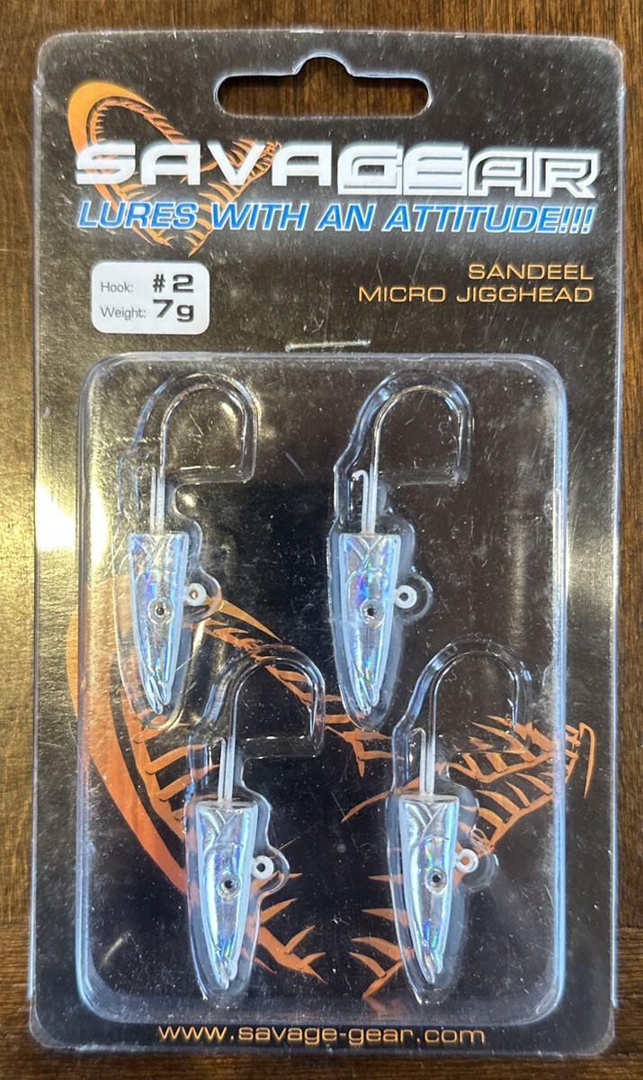 Savage Gear Sandeel Jig Heads #2 | eBay