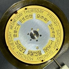 Genuine Swiss Made ETA 955.132 Quartz Movement Double Calendar Week 12 Date 3