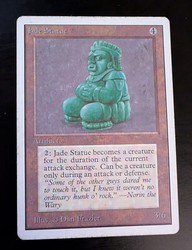 Jade Statue Unlimited Edition MTG