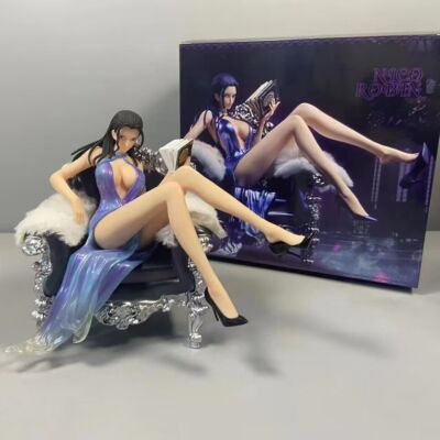 Anime Pirate NicoRobin Sofa Sexy Action Figure Model Collection Gift Toy  Box | eBay