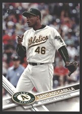 Santiago Casilla #421 2017 Topps Oakland Athletics