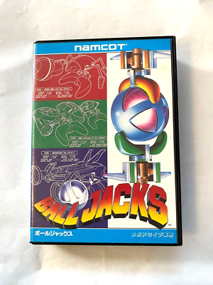 Ball Jacks with Box and Manual Sega Mega Drive Genesis Japanese