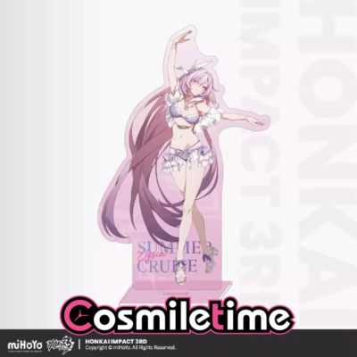 Mihoyo Offcial Honkai Impact 3rd Elysia Acrylic Decors Stand Display Desktop