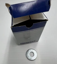 Qty 41 Midwest Fastener 3/4" ID USS Flat Washer 03843 Zinc Plated