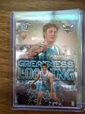 2025-26 Bowman Kon Knueppel Greatness Loading Refractor Rookie RC #GL-4 Hornets