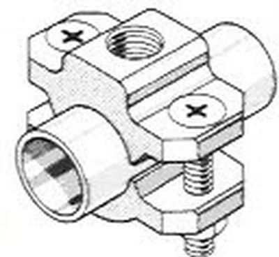 Driftmaster 214B 3/8'' Klemmfuß 7/8'' Rundschiene Rod Holder Lil Pro