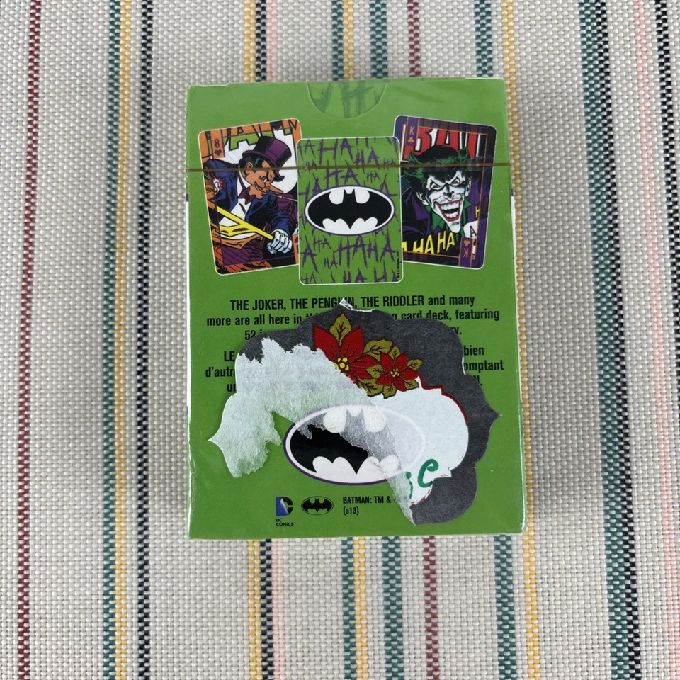 DC Comics Batman Villains Playing Cards Deck 52 Images Aquarius New Sealed Set - Image 2 of 4