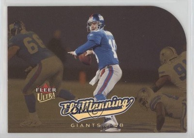 2005 Fleer Ultra Gold Medallion Eli Manning #52 9hx