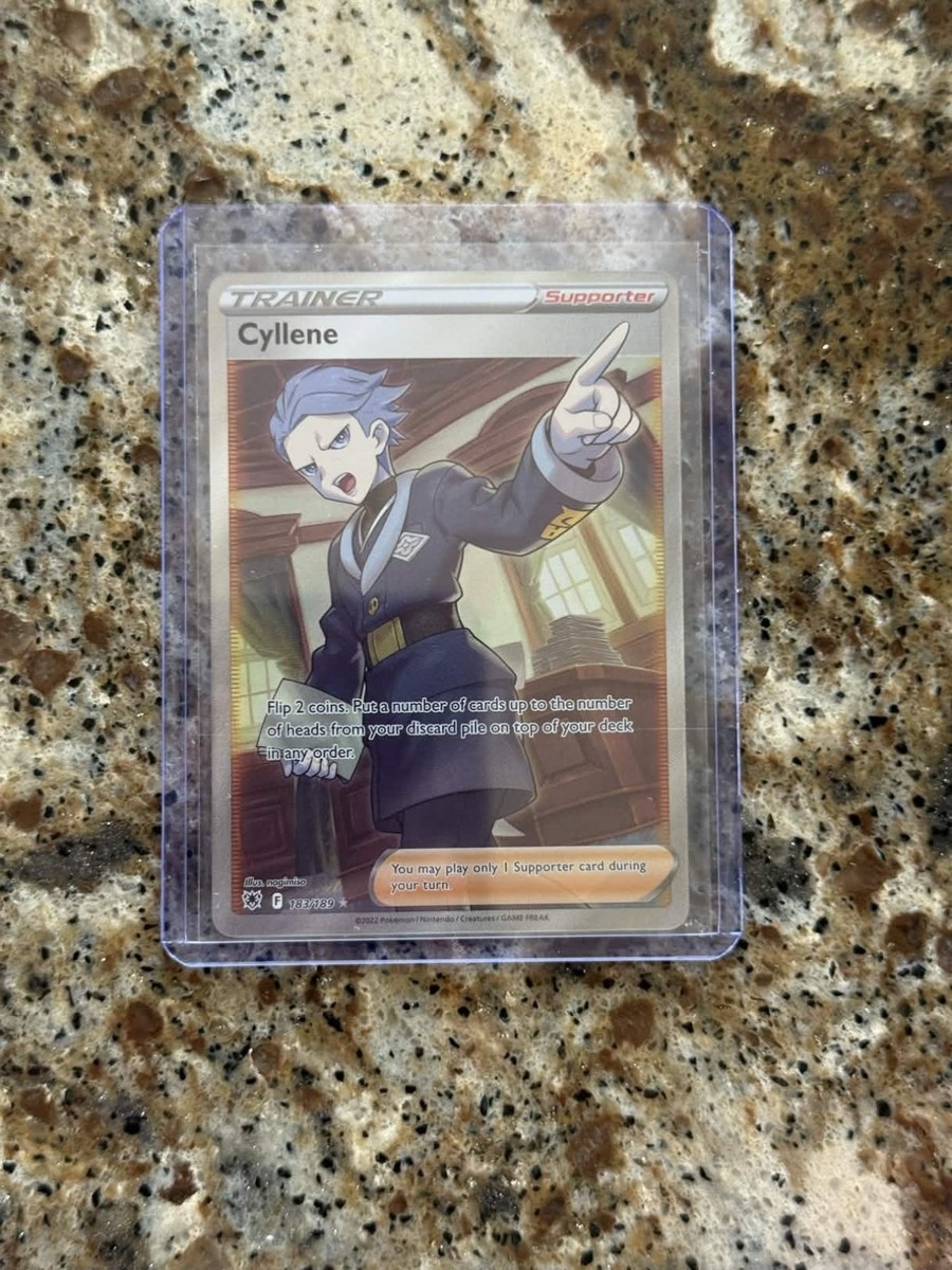 Cyllene (Full Art) Ultra Rare SWSH10: Astral Radiance 183/189 NM Pokemon TCG