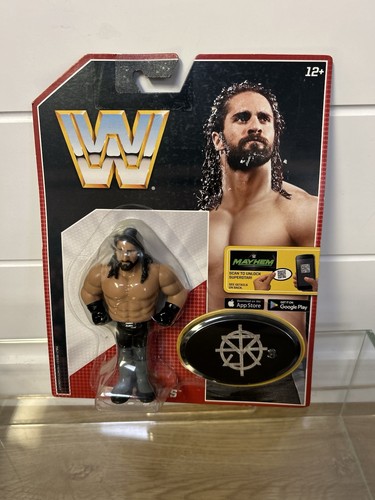 WWE Wrestling Figure Retro Series SETH ROLLINS Mat...