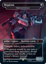 Megatron - Blightsteel Colossus -Foil Near Mint MTG Secret Lair