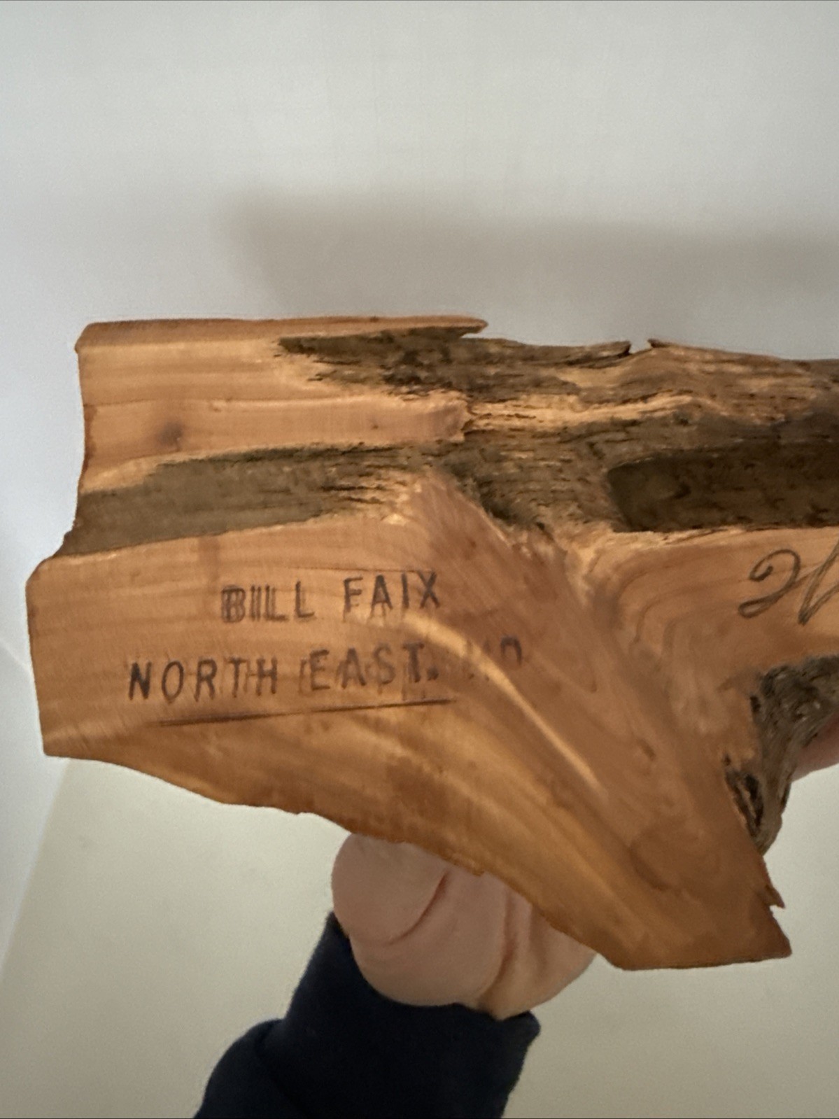 RARE 2 Decoy BILL FAIX 1981 Canadian Goose North East, MD Chesapeake Bay Signed