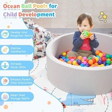 La piscina con palline per bambini offre ai bambini uno spazio per liberare le loro emozioni e