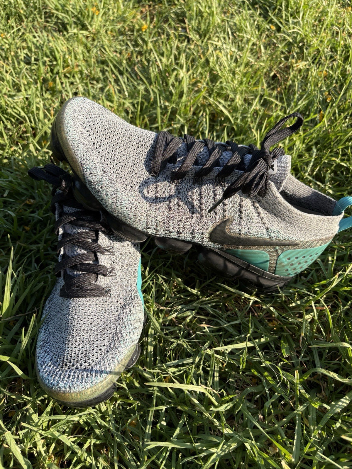 SAOLA Nike Air VaporMax 2 Dusty Cactus taglia 10 5 sneakers da corsa uomo 942842 104 rare