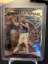 2024 Panini Prizm - Fireworks J.J. McCarthy #18 (RC)