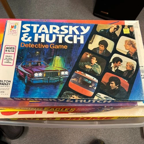 Starsky & Hutch Detective Board Game 1977 Milton Bradley Vtg Complete Excellent
