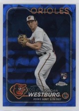 2024 Topps Chrome Update Sapphire Edition Rookie Debut Jordan Westburg 1f7m