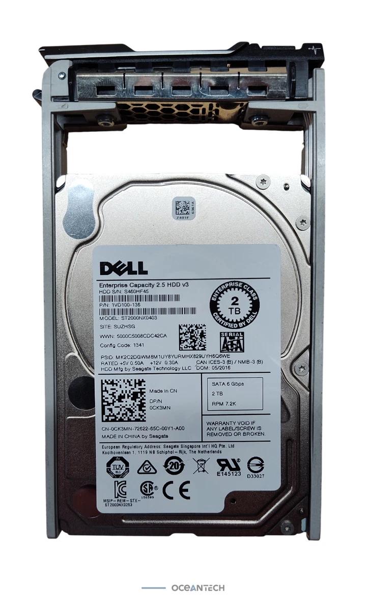 SATA II Internal Hard Disk Drives 128 MB Cache 2TB Storage