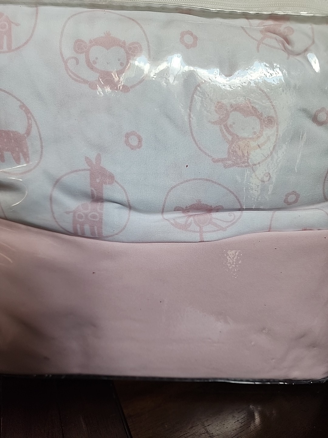 Little Love NoJo No Jo Crib Bedding Set Sweet Jungle Friends Pink Monkey Blanket