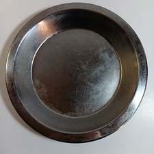 Revere Ware Pie Tin 9" X 1.25" Stainless Steel Pie Pan Model 2519