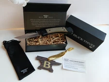 Buck 110 Hunter Sport Pro Pocket Knife #0110-GRS5-B USA Cat. 13294 NIB