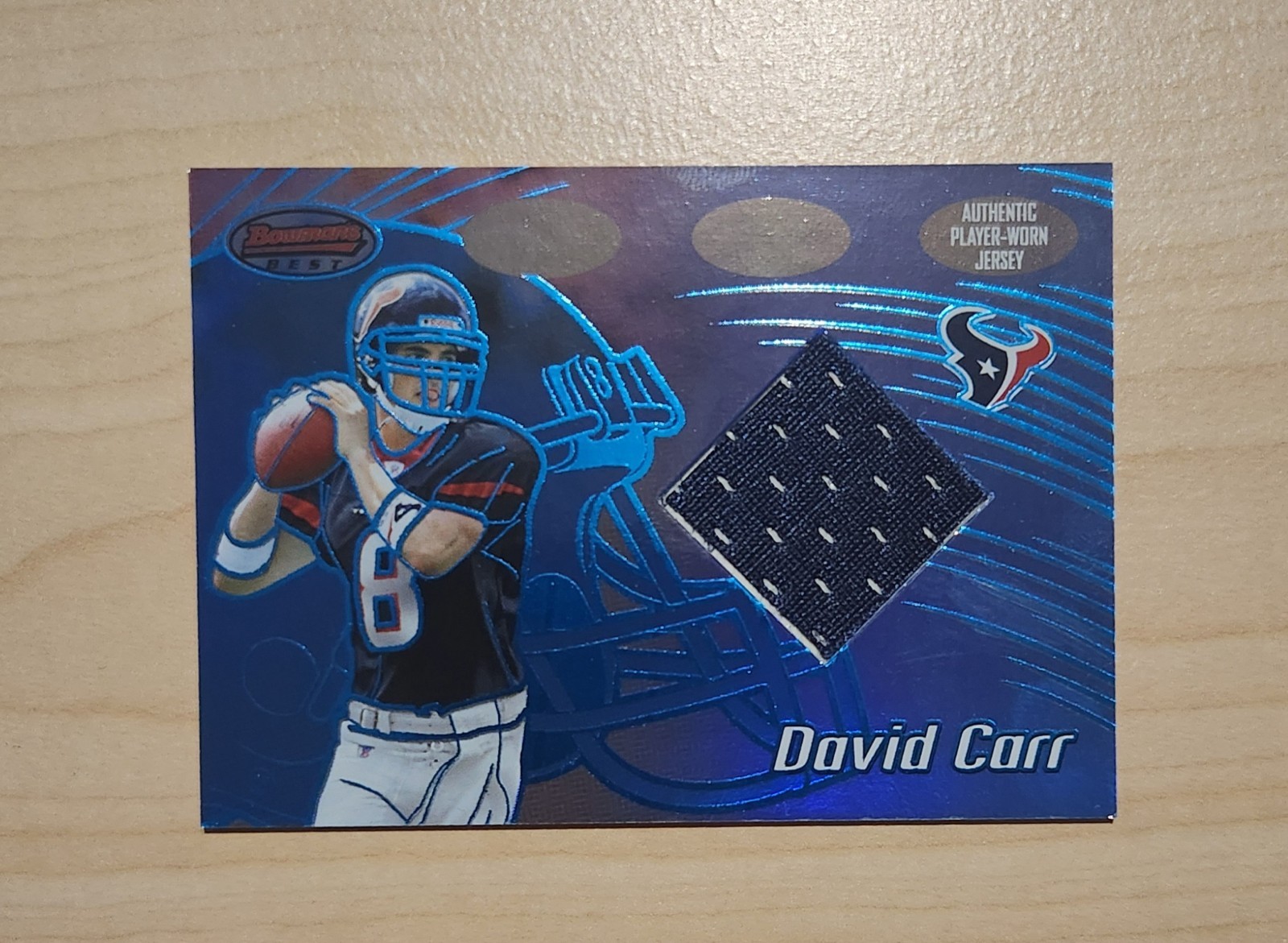 David Carr Bowman's Best #91 Jersey-Blue