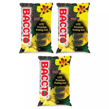 1440 Baccto Lite Premium Outdoor Potting Soil, 40 Qt. 3-Pack 