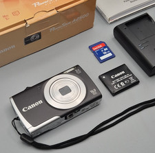[Mint] Canon PowerShot A2500 Digital Compact Camera 16.0MP 5x Zoom, Charger, SD