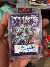 2025 Leaf Eclectic Signature Series - Flashback Autographs Bo Jackson...