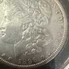 1896-P Morgan Silver Dollar XF/AU — photo 3